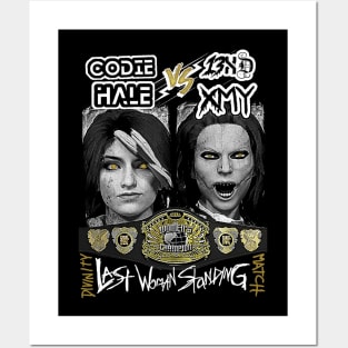 W3IRD GVNG x CAWolition ''13XD XMY VS CODIE HALE'' Posters and Art